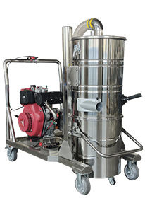 مكنسة كهربائية صناعية تعمل بالديزل