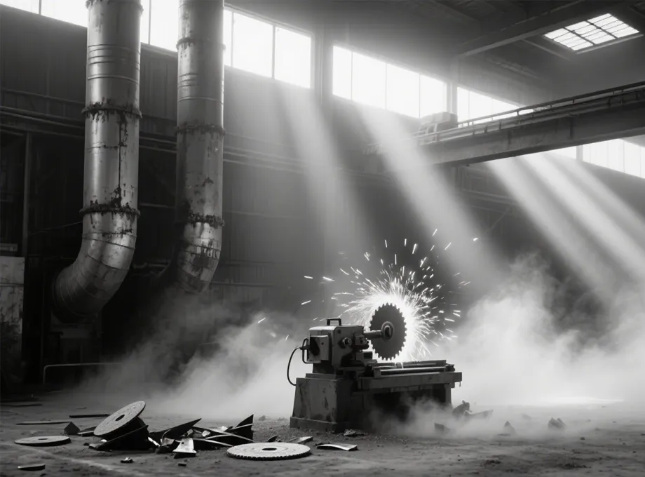 غبار محمول جواً على نطاق المصنع