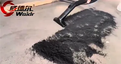 مكنسة كهربائية محمولة تعمل بالبطارية لحقيبة الظهر